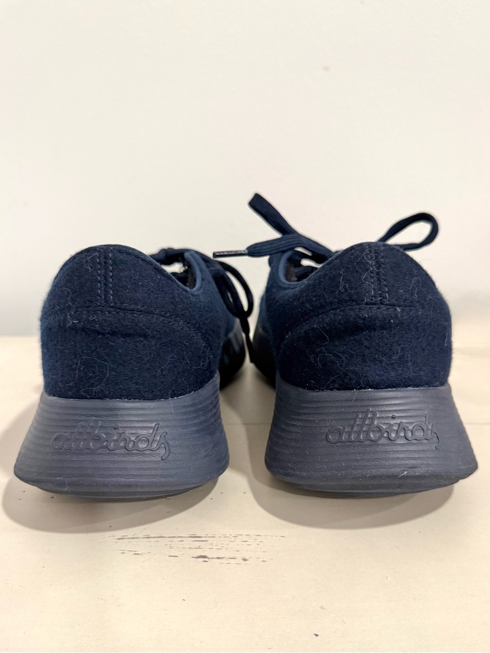 Allbirds Wool Runner 2 Navy Merino Sneakers Men’s 10.5 - Picture 4 of 8